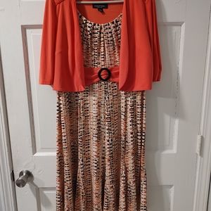 Perceptions 2 piece dress Sz L